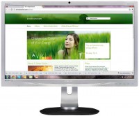 Monitor Philips 241P4QRYES 24 "  silver