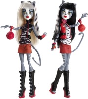 Photos - Doll Monster High Meowlody and Purrsephone W9215 