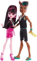 Doll Monster High Music Fest Draculaura and Clawd Wolf BBR83 