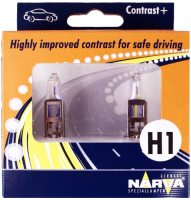 Photos - Car Bulb Narva Contrast+ H1 2pcs 