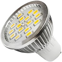 Photos - Light Bulb Brille LED GU10 6.4W 16 pcs WW MR16 CCD (L3-005) 