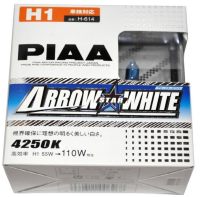 Photos - Car Bulb PIAA Arrow Star White H1 H-614 