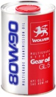 Photos - Gear Oil Wolver Multigrade Hypoid Gear Oil GL-5 80W-90 1 L