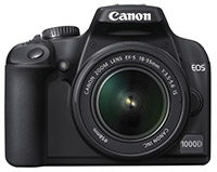 Photos - Camera Canon EOS 1000D  Kit 18-55
