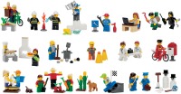 Photos - Construction Toy Lego Community Minifigure Set 9348 