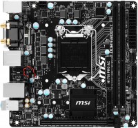 Photos - Motherboard MSI H170I PRO AC 