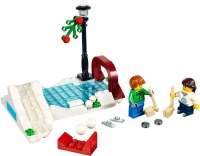 Construction Toy Lego Winter Skating Scene 40107 