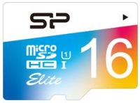 Memory Card Silicon Power Elite Color microSD UHS-1 Class 10 16 GB