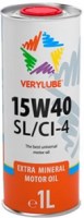 Photos - Engine Oil VERYLUBE 15W-40 SL/CI-4 1 L