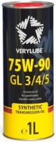 Photos - Gear Oil VERYLUBE 75W-90 GL 3/4/5 1 L