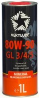 Photos - Gear Oil VERYLUBE 80W-90 GL 3/4/5 1 L