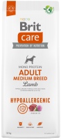Dog Food Brit Care Hypoallergenic Adult Medium Breed Lamb 