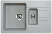 Photos - Kitchen Sink Metalac X Granit Quadro Plus 1.5 D 780x500
