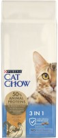 Cat Food Cat Chow Feline 3 in 1 Turkey/Pork  15 kg