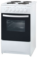 Photos - Cooker Zanussi ZCE560NW white