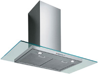 Photos - Cooker Hood Falmec Kristal top 90/800 stainless steel