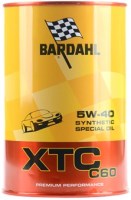 Photos - Engine Oil Bardahl XTC C60 5W-40 1 L