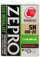 Photos - Engine Oil Idemitsu Zepro Eco Medalist 0W-20 4 L