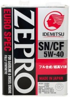 Photos - Engine Oil Idemitsu Zepro Euro Spec 5W-40 4 L