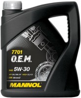 Engine Oil Mannol 7701 O.E.M. 5W-30 4 L