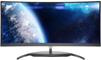 Photos - Monitor Philips BDM3490UC 34 "  silver