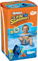 Photos - Nappies Huggies Little Swimmers 5-6 / 11 pcs 