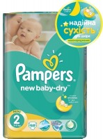 Photos - Nappies Pampers New Baby-Dry 2 / 68 pcs 