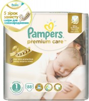 Photos - Nappies Pampers Premium Care 1 / 88 pcs 