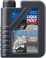 Engine Oil Liqui Moly Motorbike 4T Basic Street 10W-40 1 L