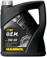 Photos - Engine Oil Mannol 7707 O.E.M. 5W-30 4 L