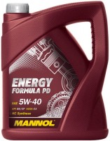 Photos - Engine Oil Mannol Energy Formula PD 5W-40 5 L