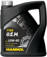 Photos - Engine Oil Mannol 7702 O.E.M. 10W-40 4 L