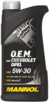 Photos - Engine Oil Mannol O.E.M. for Chevrolet Opel 5W-30 1 L