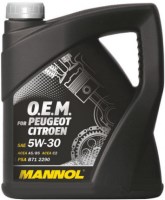 Photos - Engine Oil Mannol O.E.M. for Peugeot Citroen 5W-30 4 L