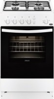 Photos - Cooker Zanussi ZCG9210M1W white