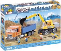 Photos - Construction Toy COBI Dump Truck and Excavator 1667 