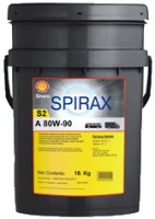 Photos - Gear Oil Shell Spirax S2 A 80W-90 20 L