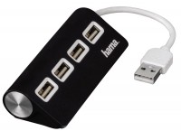 Photos - Card Reader / USB Hub Hama TopSide 