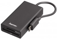 Photos - Card Reader / USB Hub Hama H-54141 