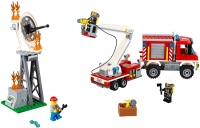 Construction Toy Lego Fire Utility Truck 60111 