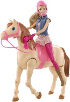 Photos - Doll Barbie Saddle N Ride Horse CMP27 