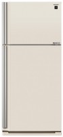 Photos - Fridge Sharp SJ-XE680MBE beige