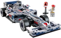 Photos - Construction Toy Sluban Racing Car Silver M38-B0352 