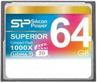 Memory Card Silicon Power Superior CompactFlash 1000X 64 GB