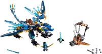 Photos - Construction Toy Lego Jays Elemental Dragon 70602 