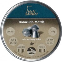 Photos - Ammunition Haendler & Natermann Baracuda Match 5.5 mm 1.37 g 200 pcs 
