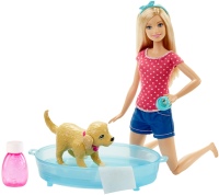 Photos - Doll Barbie Splish Splash Pup DGY83 