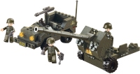 Construction Toy Sluban Anti-Aircraft Flak and Jeep M38-B5900 