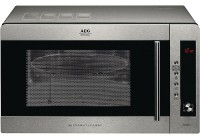 Photos - Microwave AEG MCC 2580 stainless steel