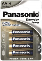 Photos - Battery Panasonic Everyday Power  4xAA